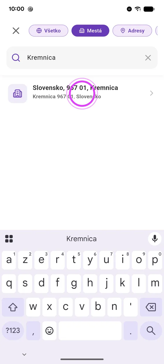 Vyber cieľ