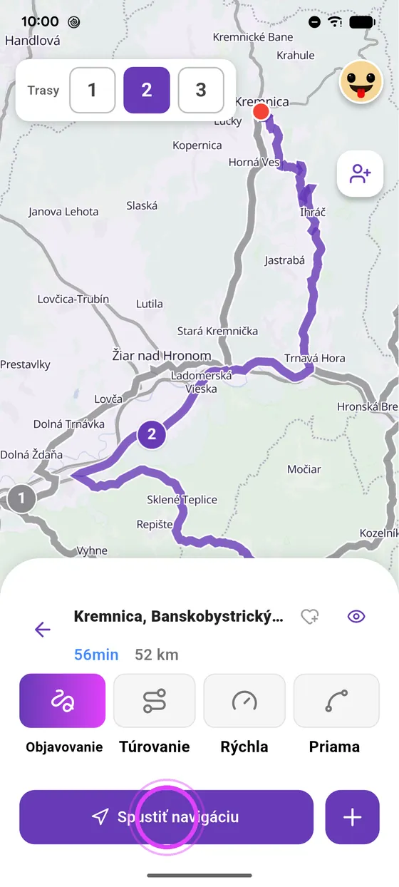 Spusti navigáciu