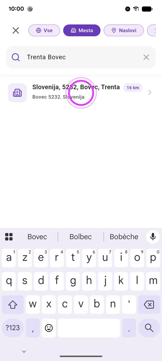 Izberi cilj
