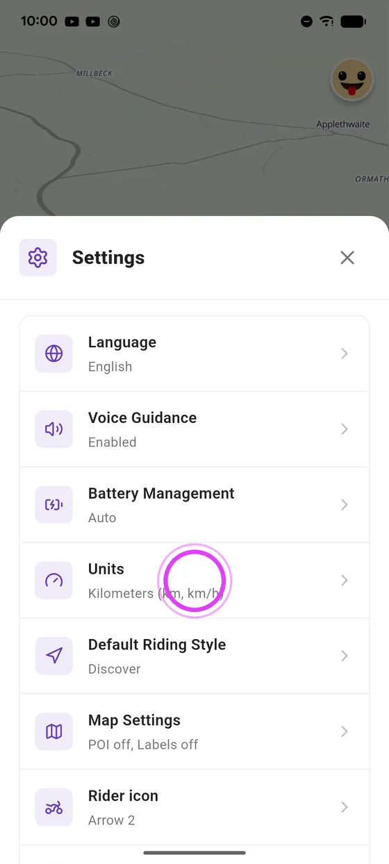 Open units