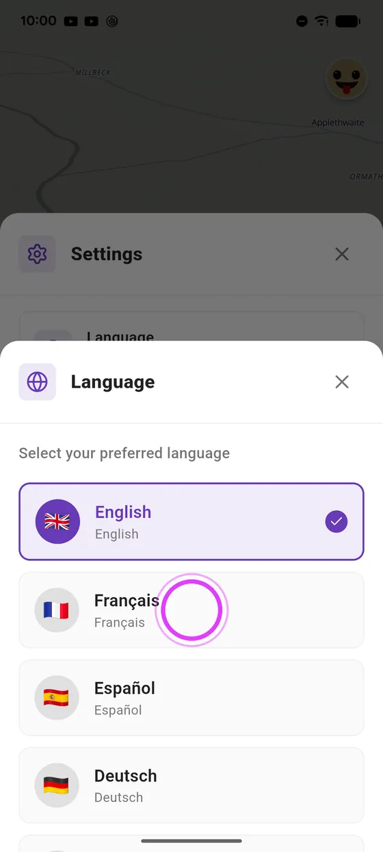 Pick your language