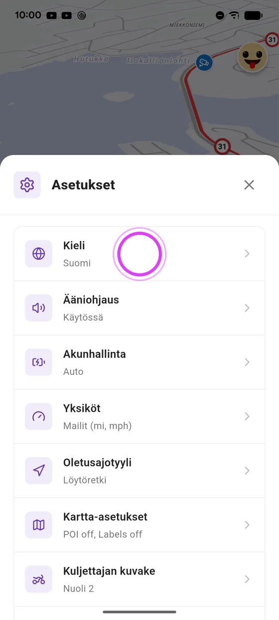 Avaa kieli