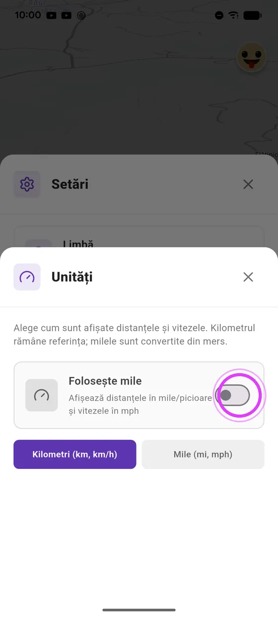 Treci la mile