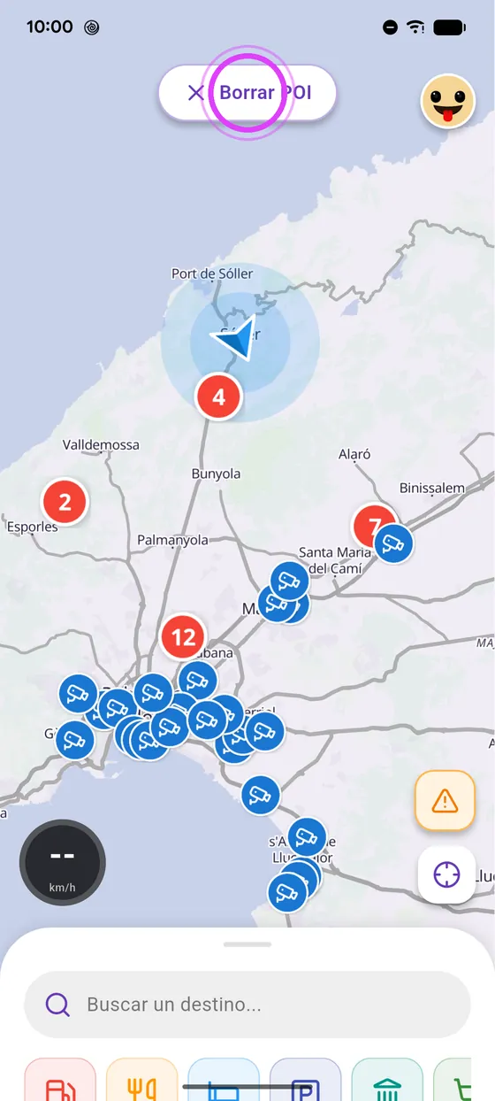 Limpia el mapa