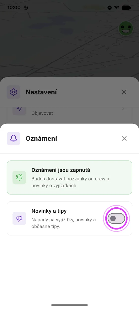 Crew se ozve vždy