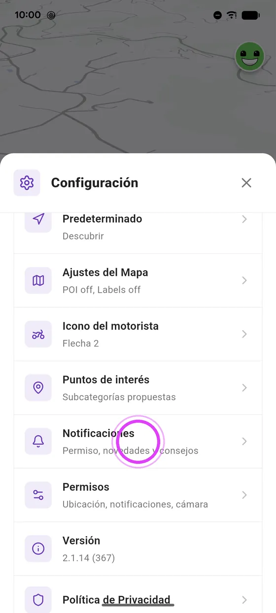 Abre Notificaciones