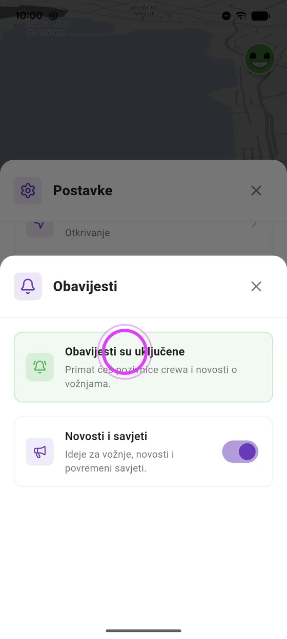 Zeleno: sve uključeno