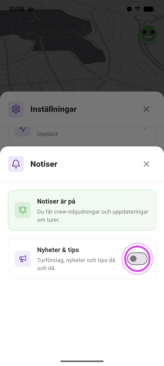 Ditt crew når fram