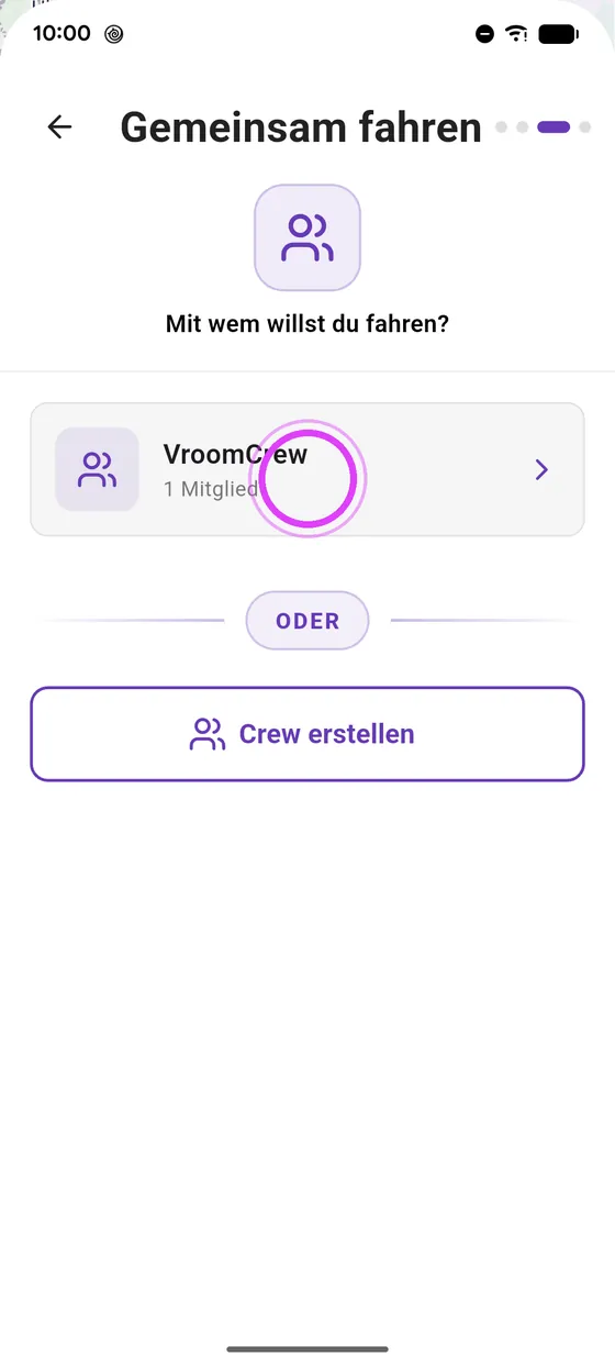 Mit wem?