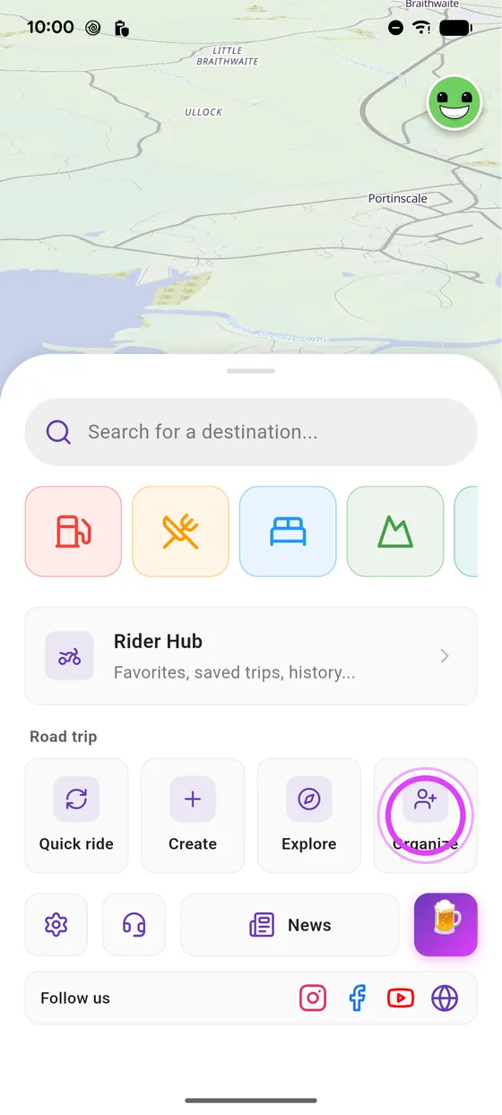 Tap Organise