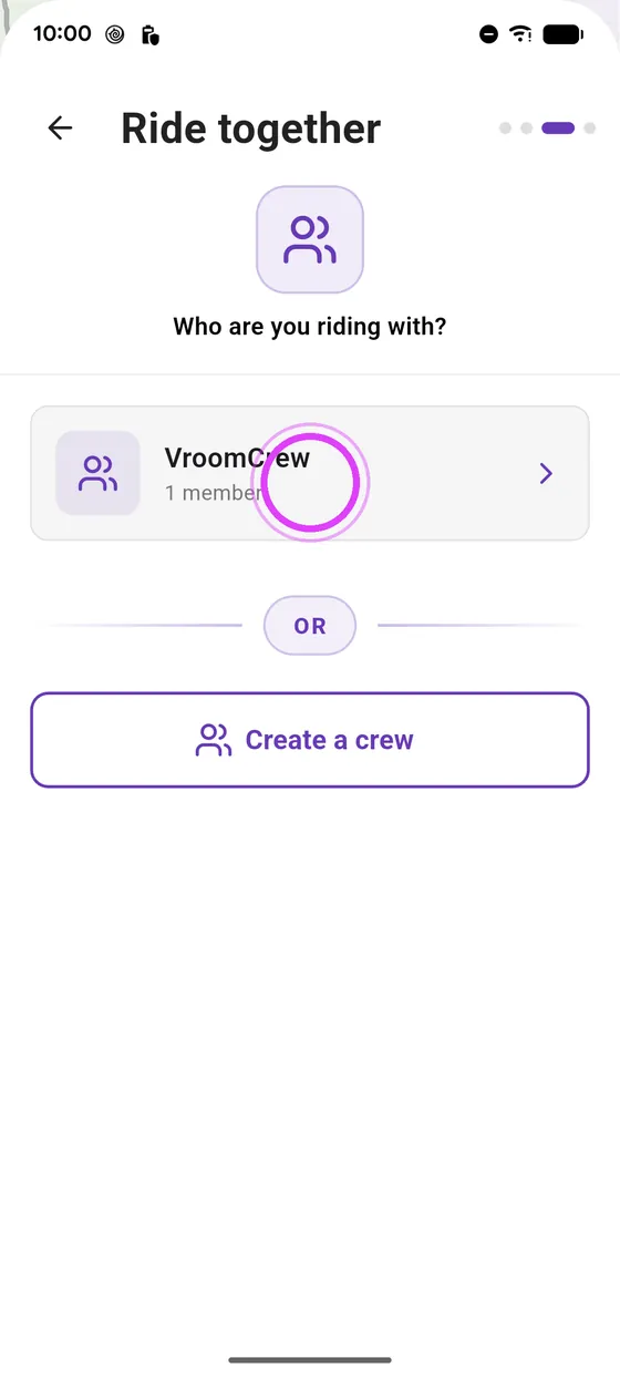 Who with?