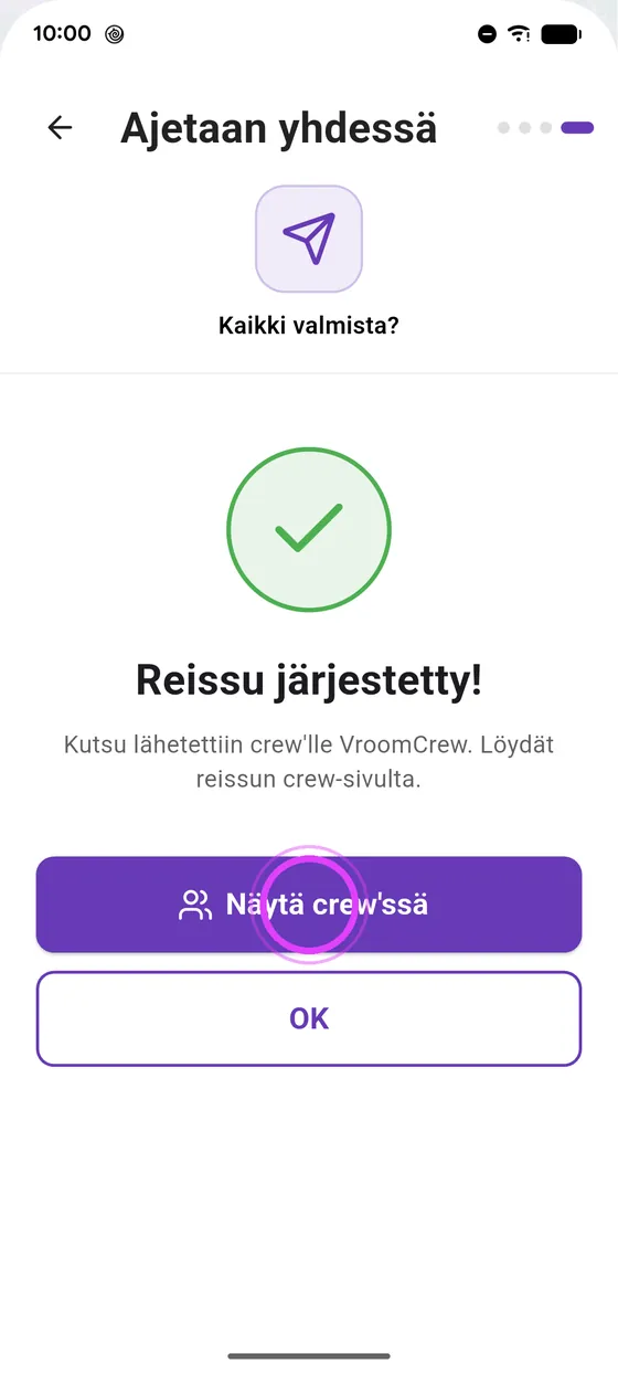 Koko ryhmä tietää