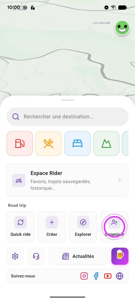 Touche Organiser