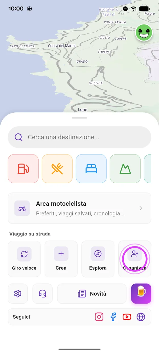 Tocca Organizza