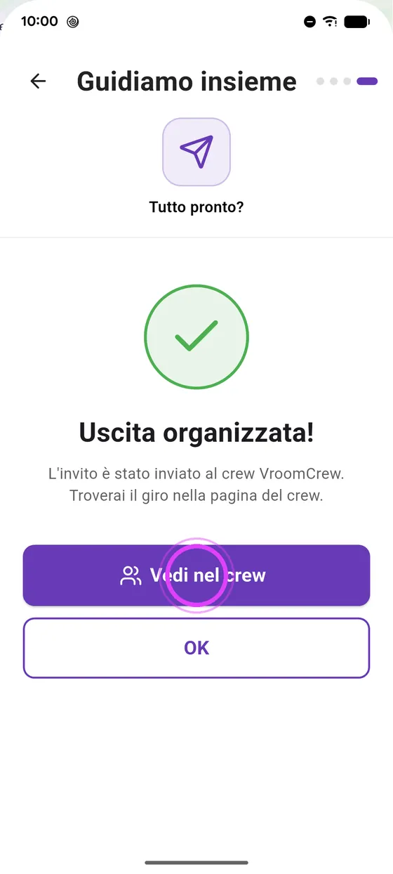 Tutta la crew lo sa