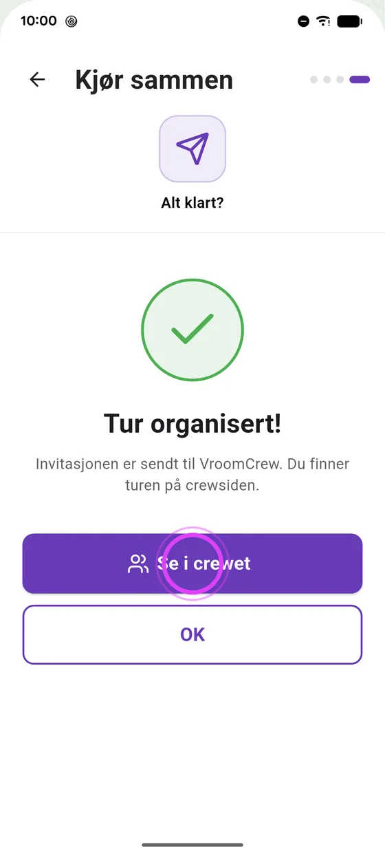 Hele gruppen vet