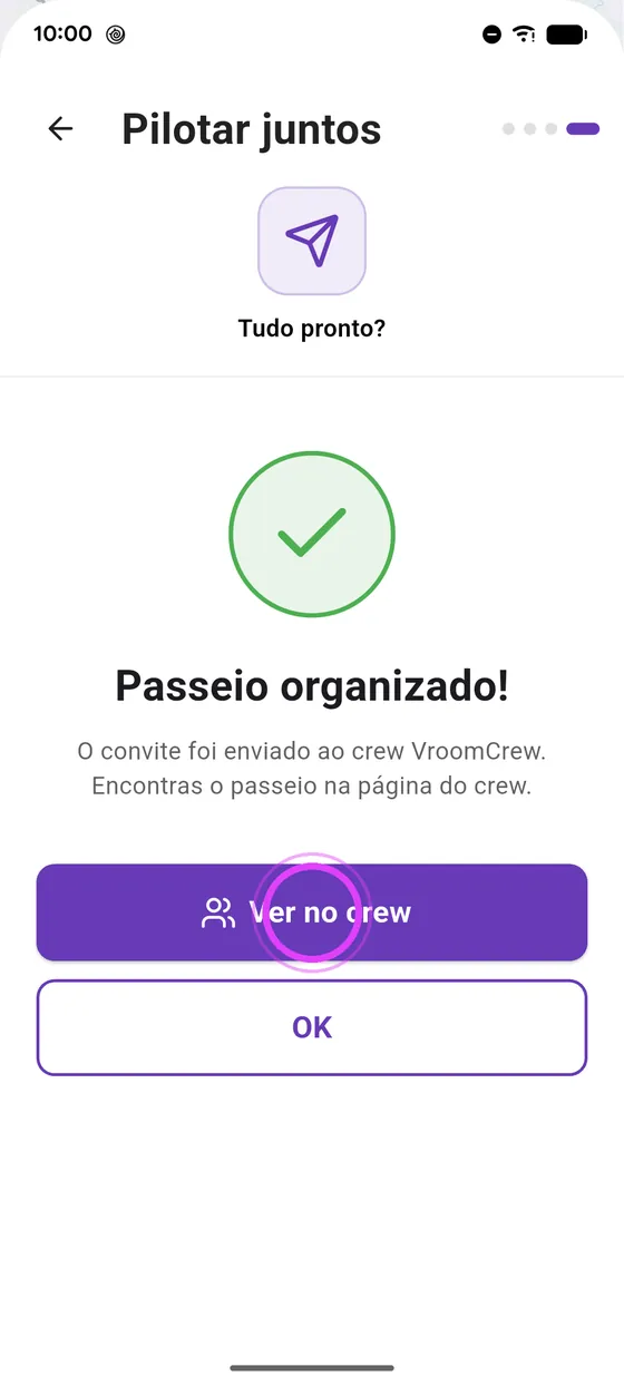 O grupo já sabe