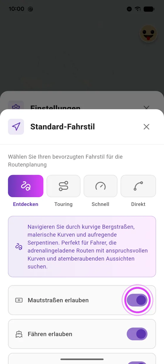 Ohne Maut
