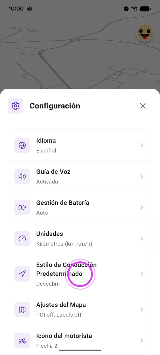 Estilo de conducción
