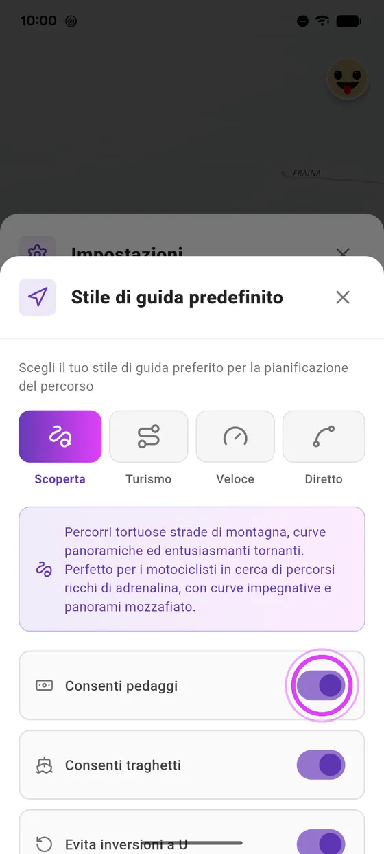 Senza pedaggi