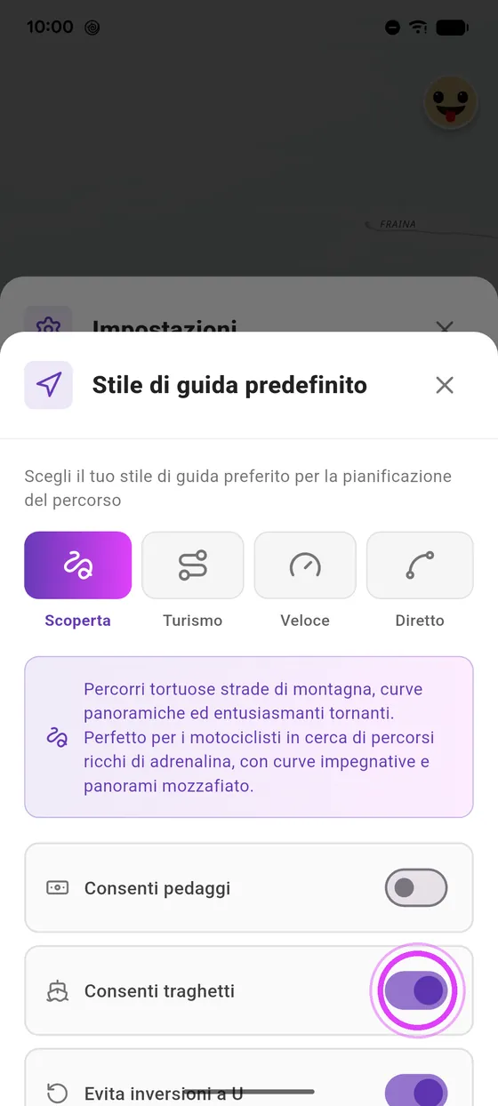 Senza traghetti