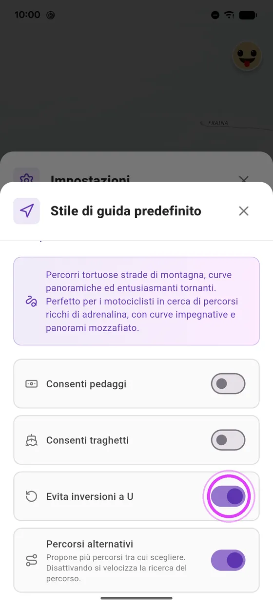 Senza inversioni