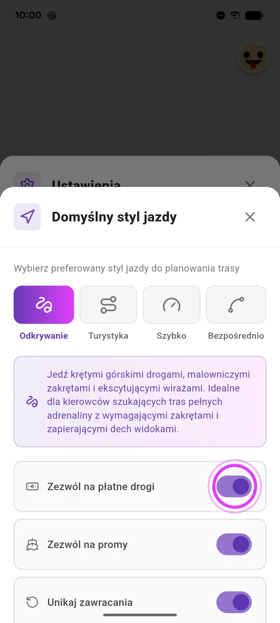 Bez płatnych dróg
