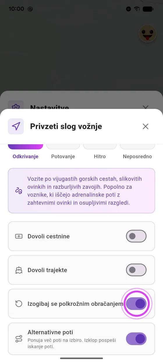 Brez obračanja