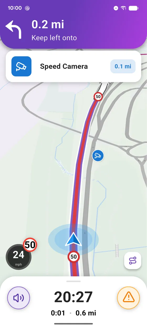Camera ahead