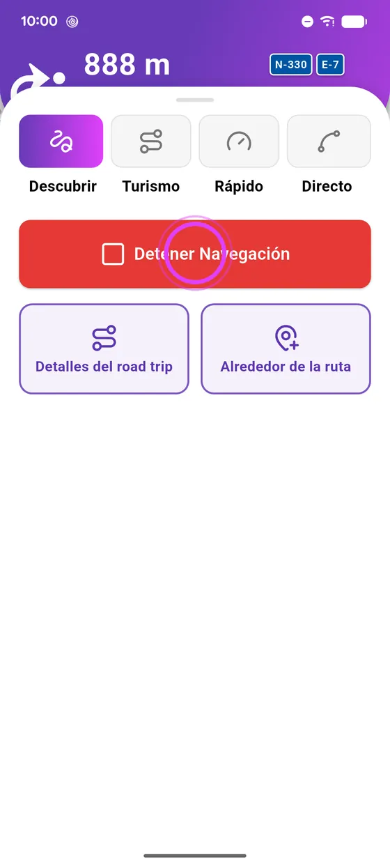 Vuelta al mapa