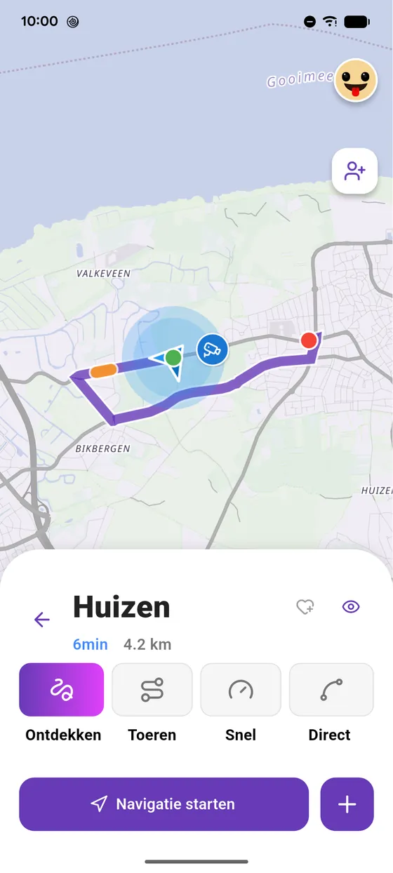 Flitsers op je route