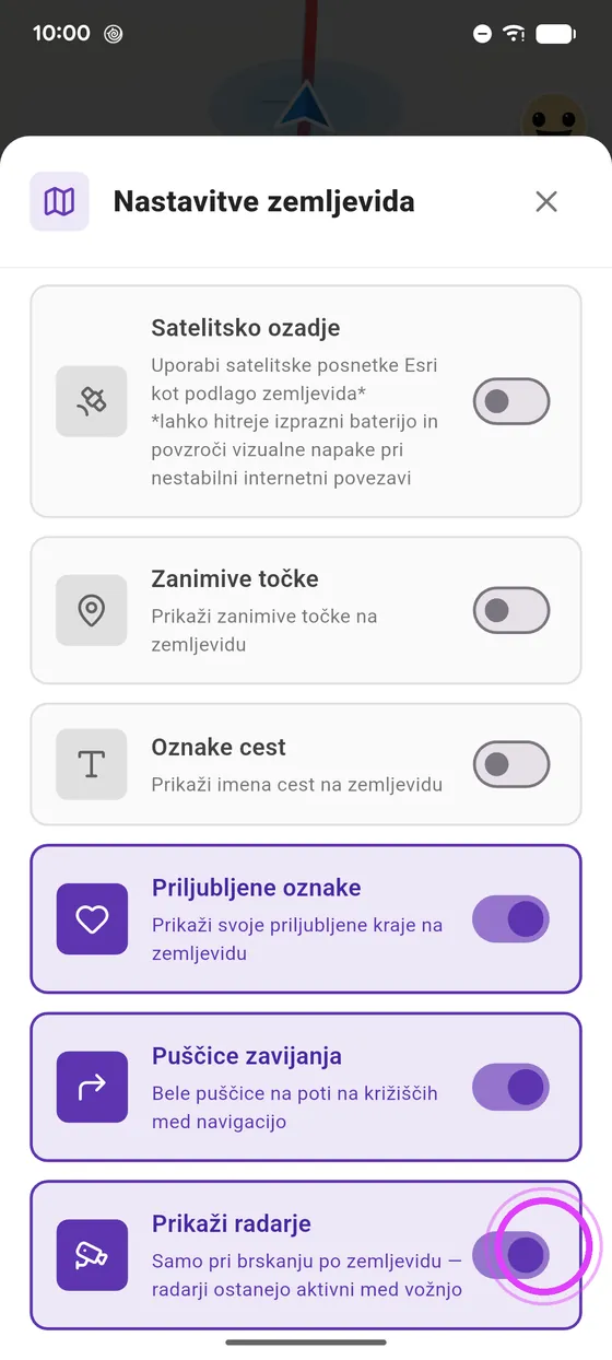 Skrij radarje