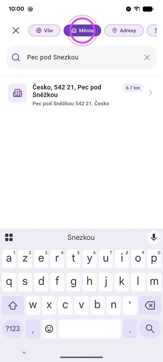 Napiš cíl