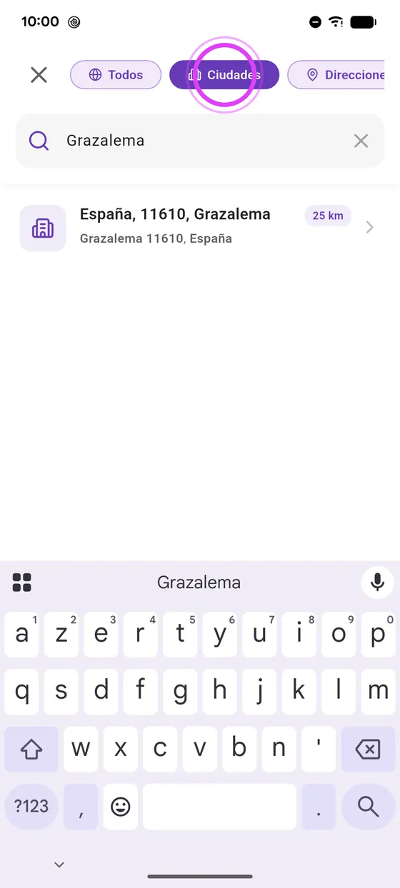 Escribe tu destino