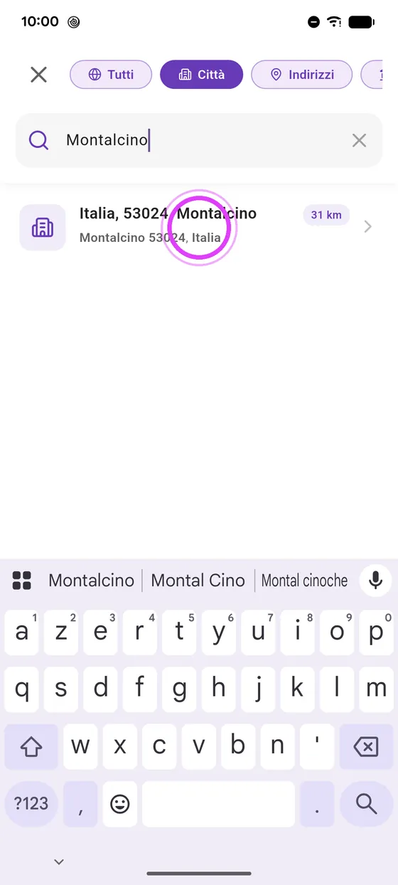 Scegli il risultato giusto