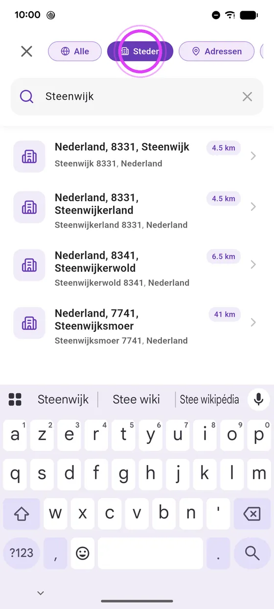 Typ je bestemming