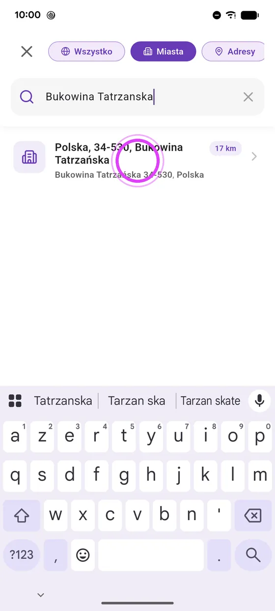 Wybierz właściwy wynik