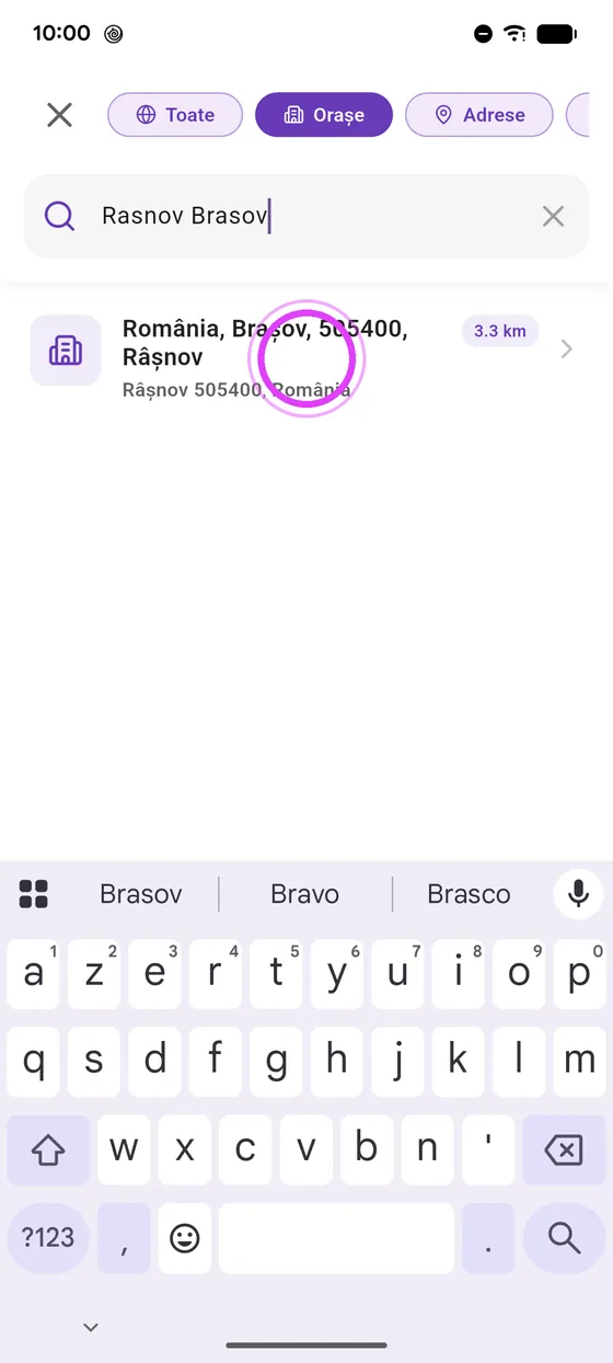 Alege rezultatul potrivit