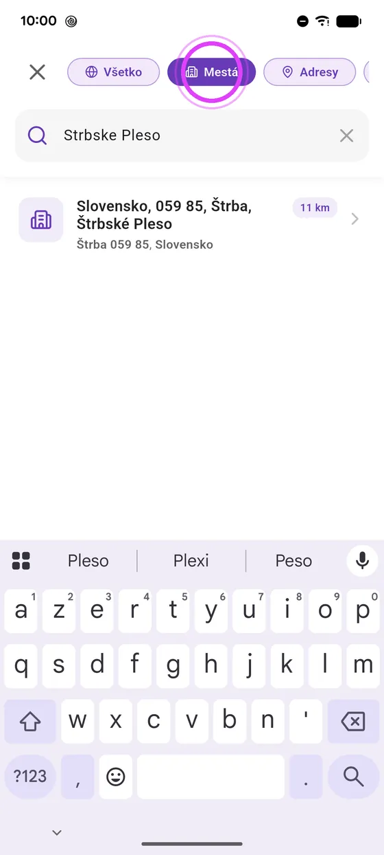 Napíš cieľ