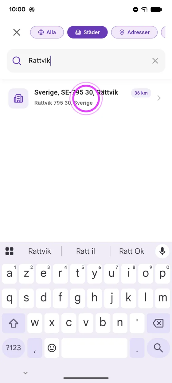 Välj rätt resultat