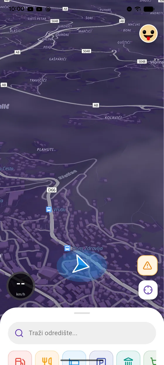 Rezultat na karti