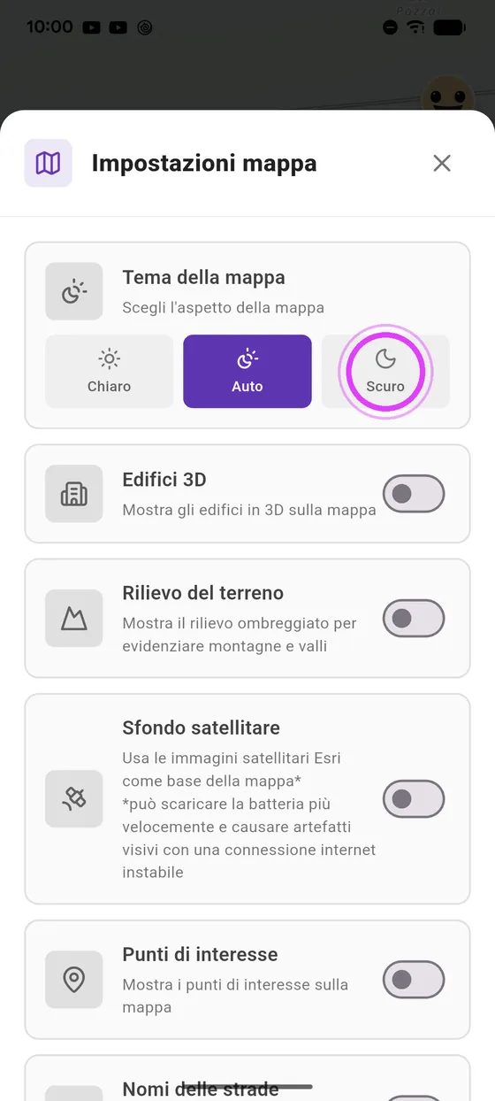 Tema scuro