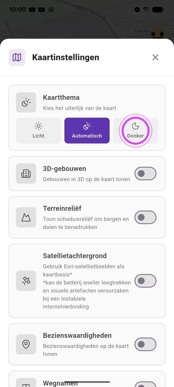 Donker thema