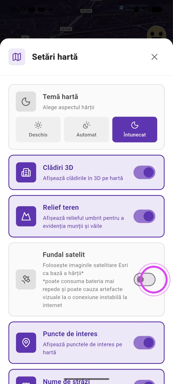 Fundal satelit