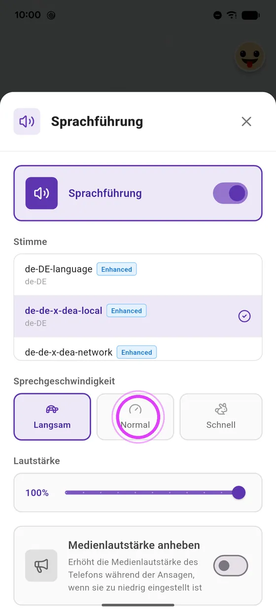 Sprechgeschwindigkeit