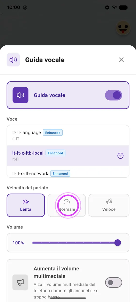 Velocità del parlato
