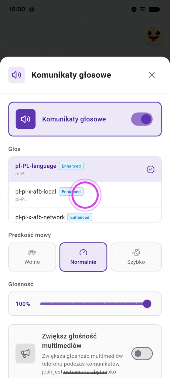 Wybierz głos