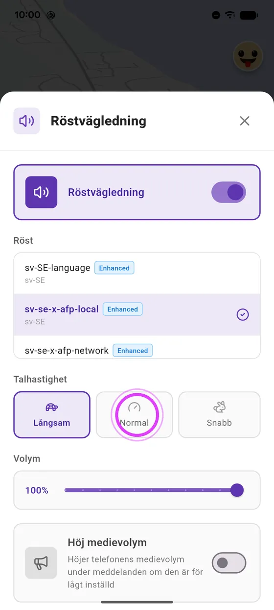 Talhastighet