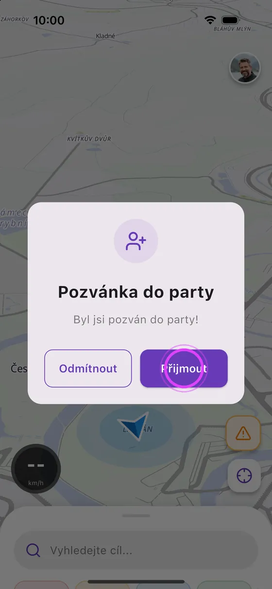 Kamarád přijme
