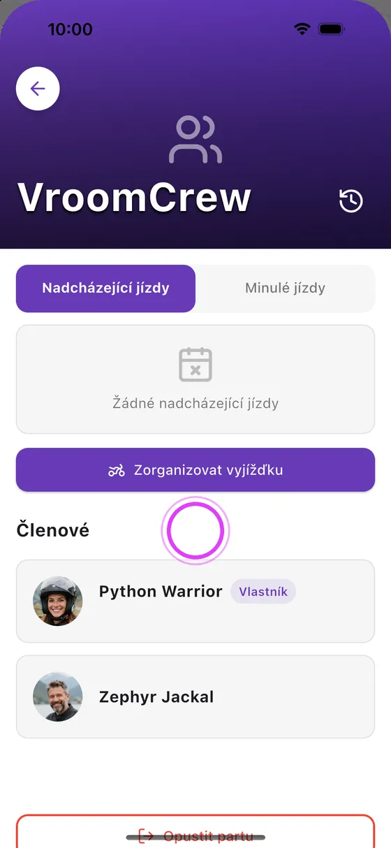 Je v partě